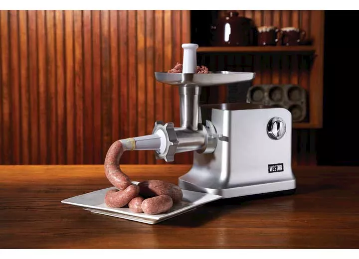 Weston Brands #12 electric meat grinder & sausage stuffer