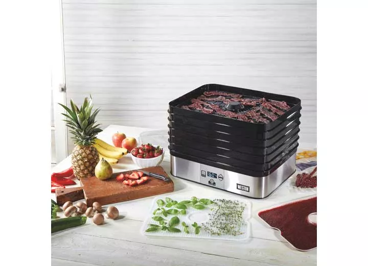 Weston Brands 6 tray digital food dehydrator plus