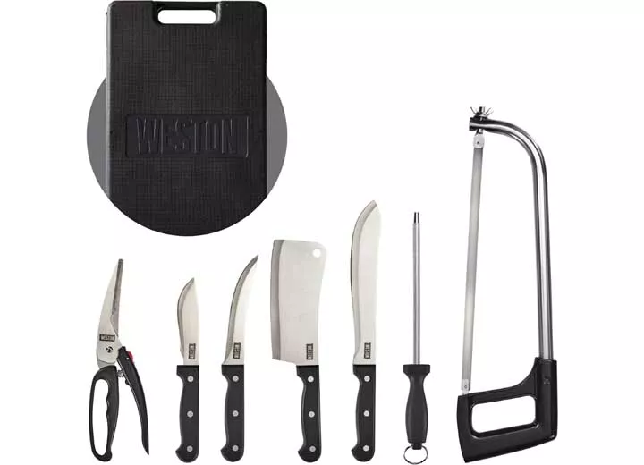 Weston Brands 10 piece game processing knife set