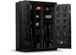 Winchester Safes Grand american dual laser cut door design-black