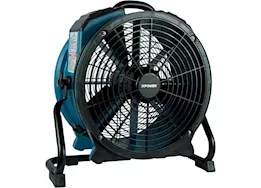 Xpower 1/3hp, 3600cfm, 2.8amps, var speed, axial air mover w/ power outlets & 3-hr time