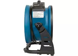 Xpower 69 watts, 1100cfm, 0.6amps, 4 speeds industrial axial air mover w/ power outlets