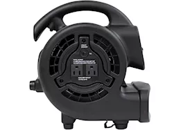 Xpower Speed-dry focused air from the commercial-grade p-80a , black