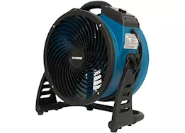 Xpower 115 watts, 1300cfm, 1 amp, 4 speeds industrial axial air mover w/ power outlets