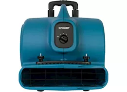 Xpower 1/2hp, 2980cfm, 5amps, 3 speeds air mover w/ telescopic handle, wheels, carpet c