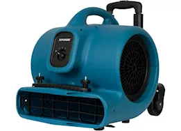 Xpower 1/2hp, 2980cfm, 5amps, 3 speeds air mover w/ telescopic handle, wheels, carpet c