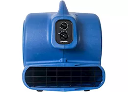 Xpower 3/4hp, 3200cfm, 7.5amps, 4 positions, 3 speeds air mover w/ 3-hr timer & filter