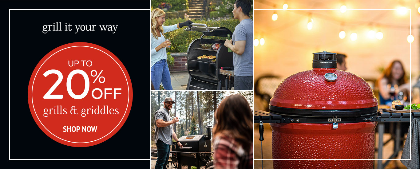 Up to 20% Off Grills & Griddles