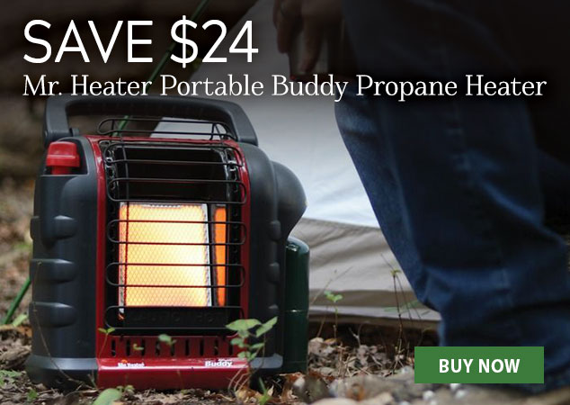 Mr. Heater Portable Buddy Radiant Liquid Propane Heater